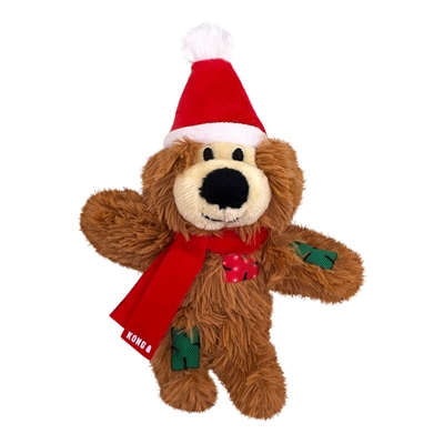 KONG Holiday Softies Julebamse til Katten BRUN